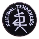 Suicidal Tendencies Logo Enamel Pin rockit-t-shirts.myshopify.com