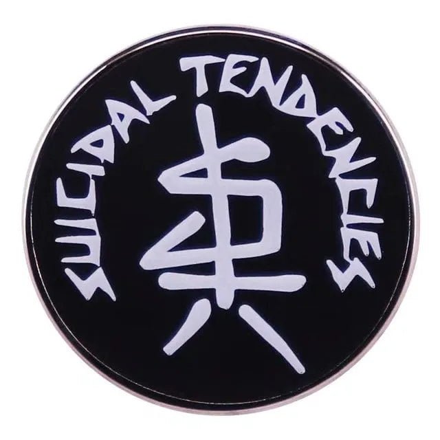 Suicidal Tendencies Logo Enamel Pin rockit-t-shirts.myshopify.com