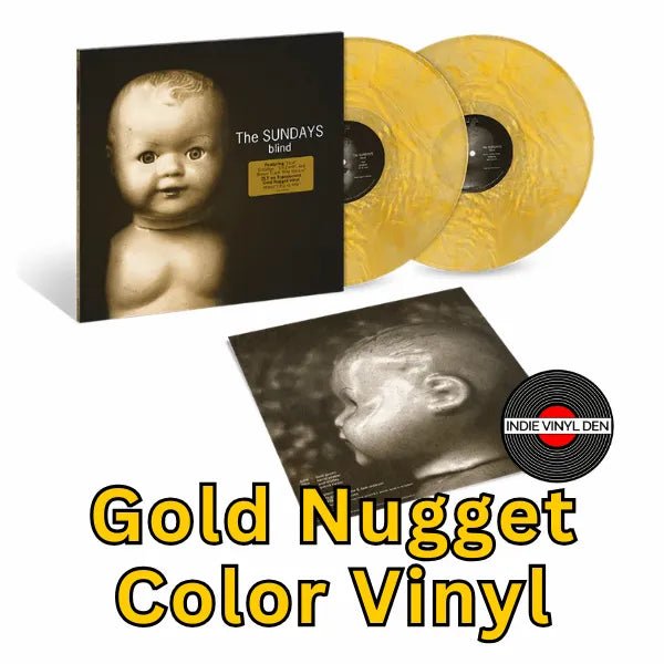 Sundays, The - Blind - Gold Nugget Color Vinyl Record rockit-t-shirts.myshopify.com #Indie_Vinyl_Den#