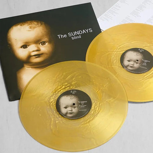 Sundays, The - Blind - Gold Nugget Color Vinyl Record rockit-t-shirts.myshopify.com #Indie_Vinyl_Den#