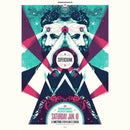 Superchunk- Tomorrow Never Knows Festival Gig Poster rockit-t-shirts.myshopify.com #Indie_Vinyl_Den#