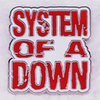 System of a Down - Enamel Pin rockit-t-shirts.myshopify.com #Indie_Vinyl_Den#
