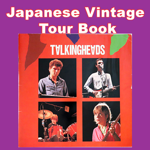 Talking Heads 1981 Tour - Japanese Vintage Concert Tour Book
