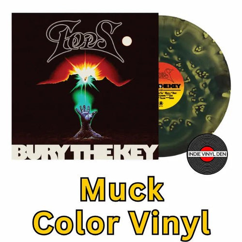 TOPS - Bury the Key - Muck Color Vinyl Record rockit-t-shirts.myshopify.com #Indie_Vinyl_Den#
