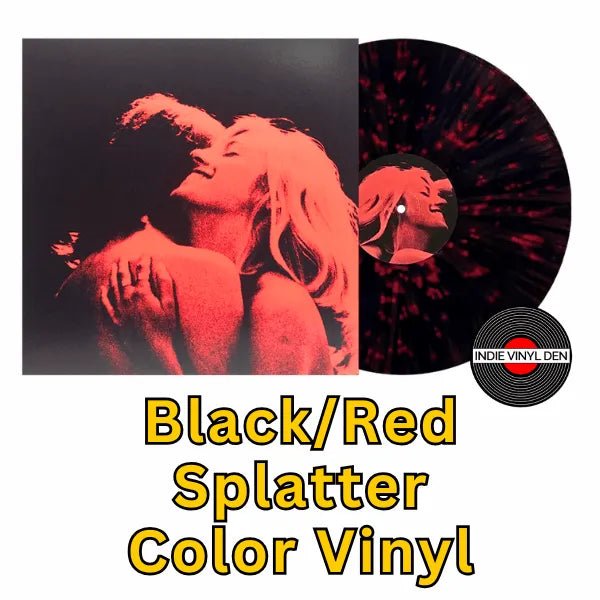 TV GIRL - French Exit - Black/Red Splatter Color Vinyl Record *