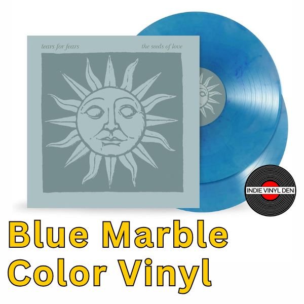 Tears for Fears - The Seeds of Love (Deluxe) - 2LP Blue Marble Color Vinyl Record