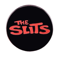 The Slits Logo  Enamel Pin rockit-t-shirts.myshopify.com
