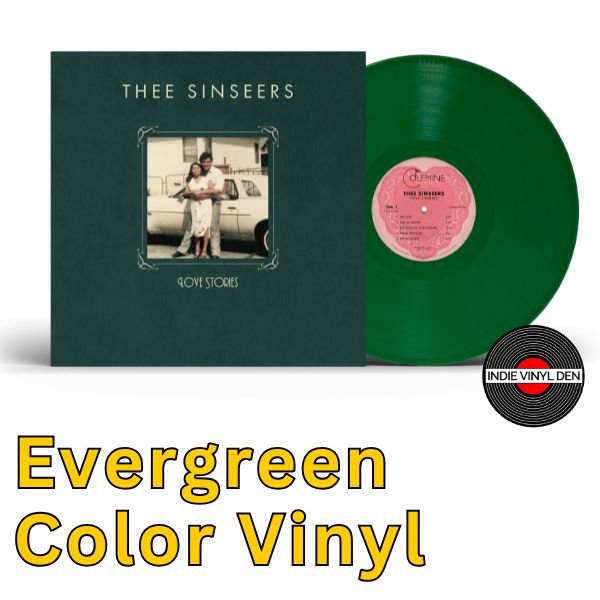 Thee Sinseers - Love Stories -  Evergreen Color Vinyl Record