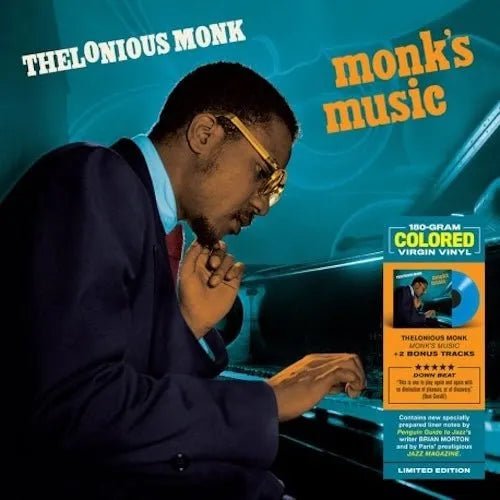 Thelonious Monk - Monk's Music - Blue Color Vinyl 180g Import rockit-t-shirts.myshopify.com #Indie_Vinyl_Den#
