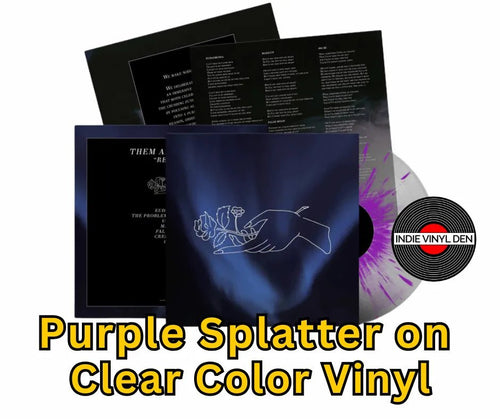 Them Are Us Too - Remain - Purple Splatter on Clear Color Vinyl Record rockit-t-shirts.myshopify.com #Indie_Vinyl_Den#