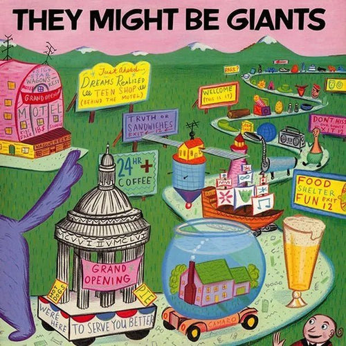 They Might Be Giants - They Might Be Giants - Pink/Green Color Vinyl Record