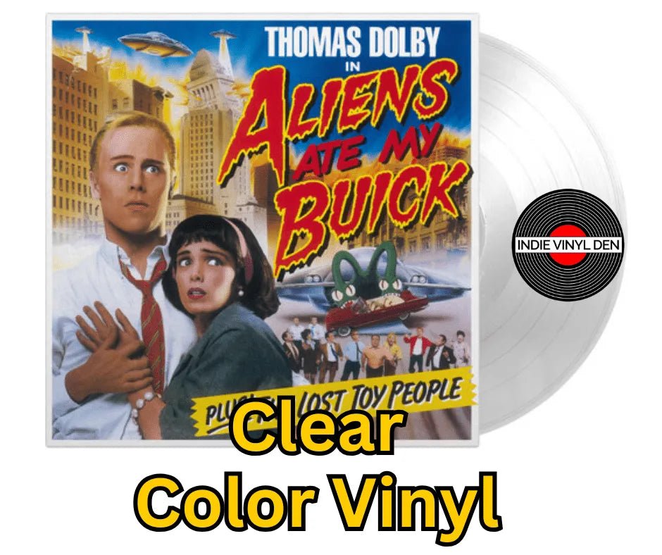 Thomas Dolby - Aliens Ate My Buick - Disco de vinilo transparente de 180 g, importado