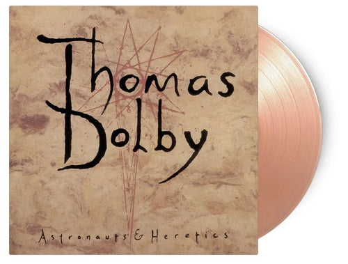 Thomas Dolby - Astronauts & Heretics  - Pink /Clear Marble Color Vinyl Record rockit-t-shirts.myshopify.com #Indie_Vinyl_Den#