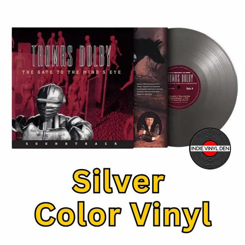 Thomas Dolby - The Gate to the Mind's Eye - Silver Color Vinyl Record rockit-t-shirts.myshopify.com #Indie_Vinyl_Den#