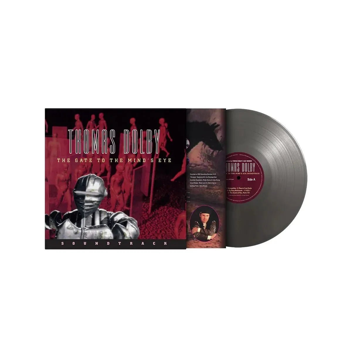 Thomas Dolby - The Gate to the Mind's Eye - Silver Color Vinyl Record rockit-t-shirts.myshopify.com #Indie_Vinyl_Den#
