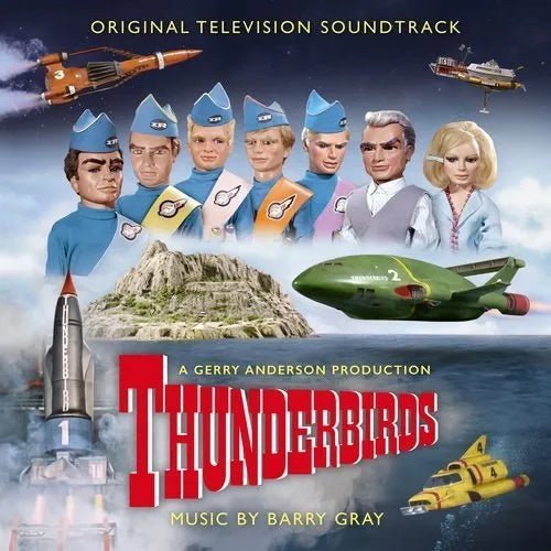 Thunderbirds (Original Television Soundtrack) - Blue Color Vinyl Record 2LP Imnport