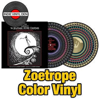 Tim Burton's The Nightmare Before Christmas - 2xLP Zoetrope Vinyl * rockit-t-shirts.myshopify.com #Indie_Vinyl_Den#