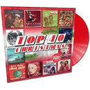 Top 40 - Christmas - Various Artists - Red Color Vinyl rockit-t-shirts.myshopify.com #Indie_Vinyl_Den#