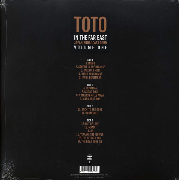 Toto - In The Far East Volume 1: Japan Broadcast 1999 - 2LP Vinyl Record