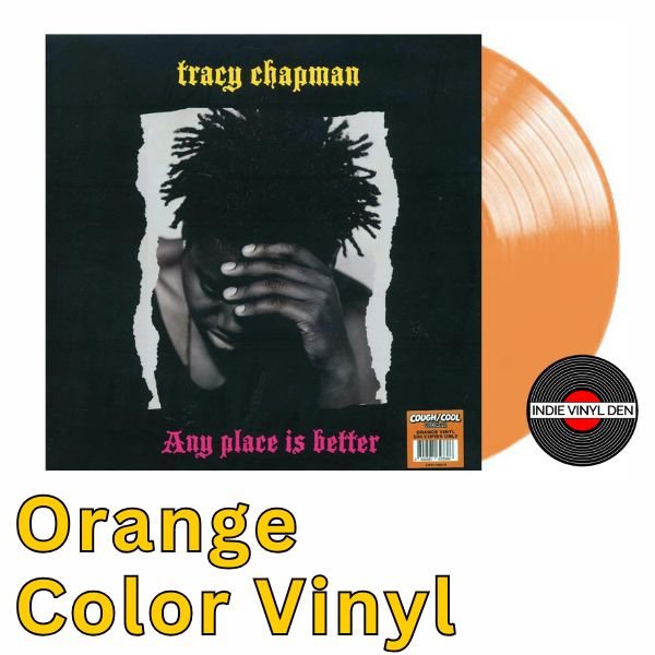 Tracy Chapman - Any Place Is Better: Live - Orange Color Vinyl Record