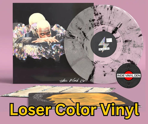 Tunde Adebimpe (TV on the Radio) - Thee Black Boltz - Loser Color Vinyl Record rockit-t-shirts.myshopify.com #Indie_Vinyl_Den#