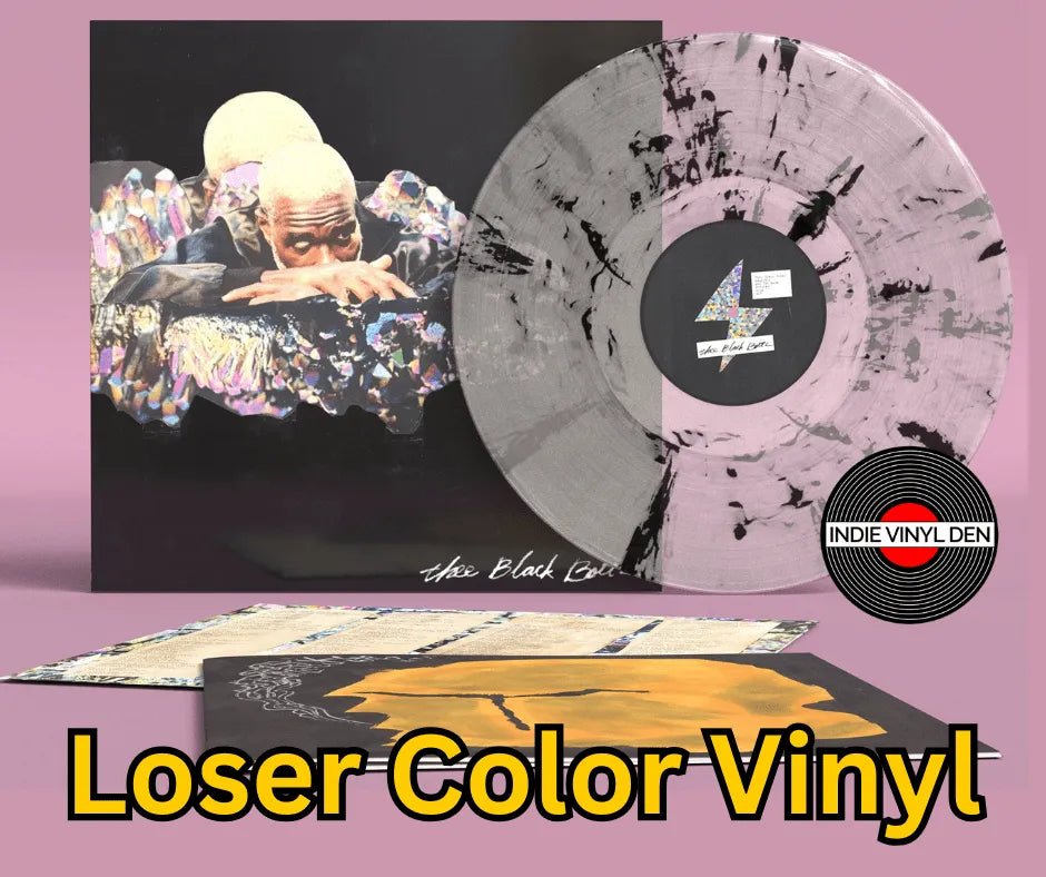 Tunde Adebimpe (TV on the Radio) - Thee Black Boltz - Loser Color Vinyl Record rockit-t-shirts.myshopify.com #Indie_Vinyl_Den#