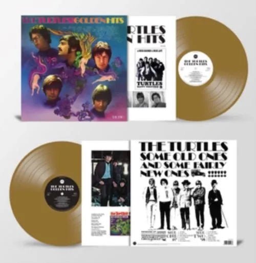 Turtles, The - The Turtles: Golden Hits - Gold Color Vinyl 1LP rockit-t-shirts.myshopify.com #Indie_Vinyl_Den#