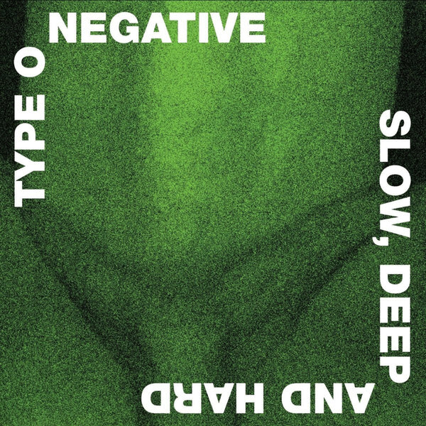 Type O Negative - Slow Deep and Hard - Green & Black Marbled Vinyl Record 2LP