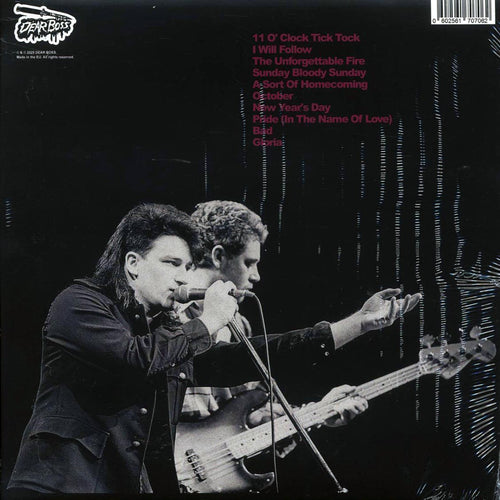 U2 - Bloody Bologna: Live At Teatro Tenda - Vinyl Record