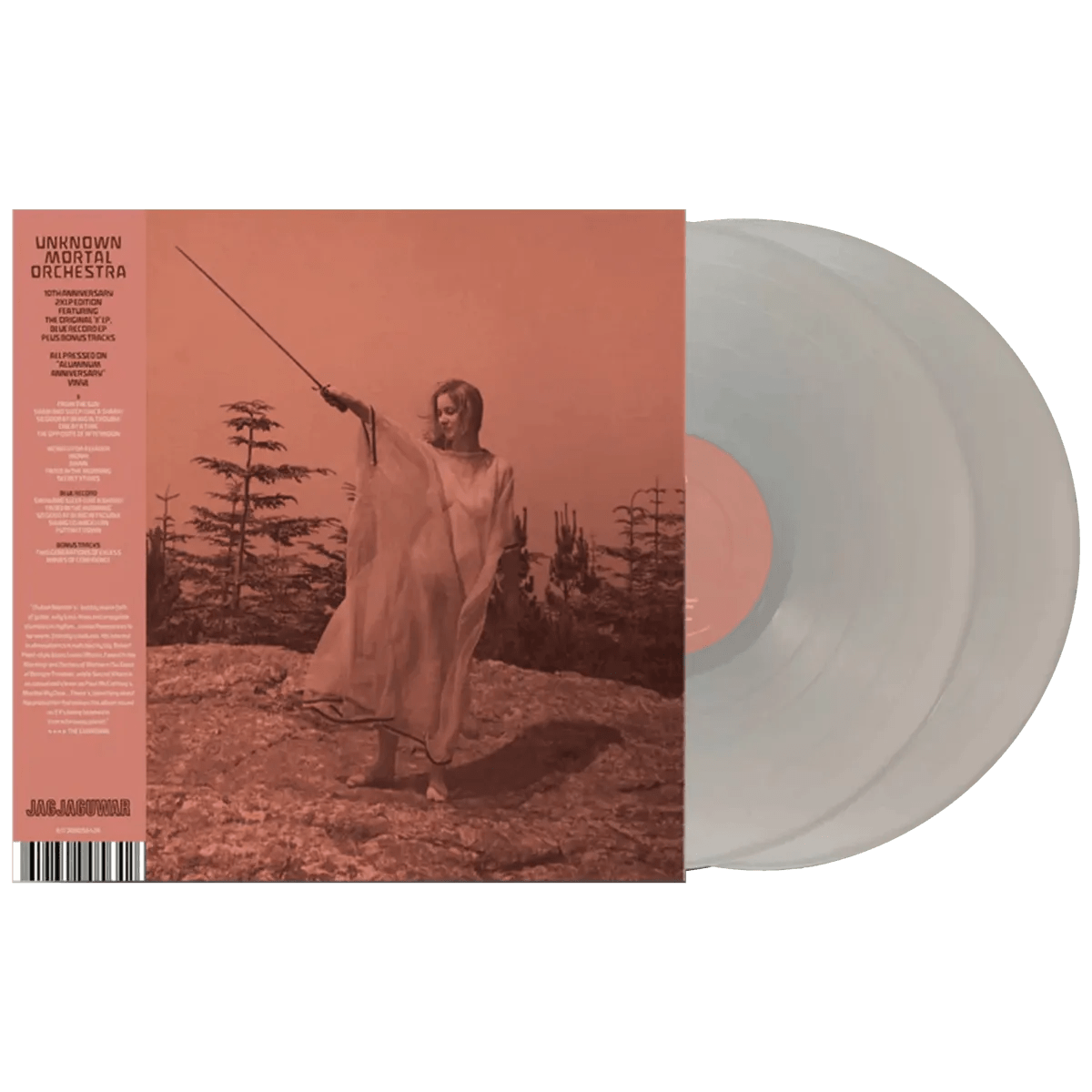 Unknown Mortal Orchestra - II (10 Year Anniversary Reissue) - Aluminum Color Vinyl rockit-t-shirts.myshopify.com #Indie_Vinyl_Den#