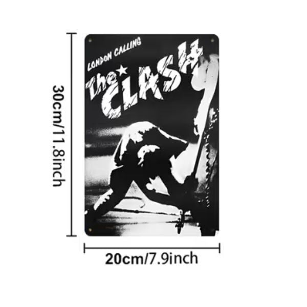 Clash London Calling Aluminum Wall Art