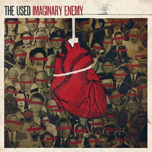 Used -  Imaginary Enemy - Orange/Black/White Swirl Color Vinyl Record