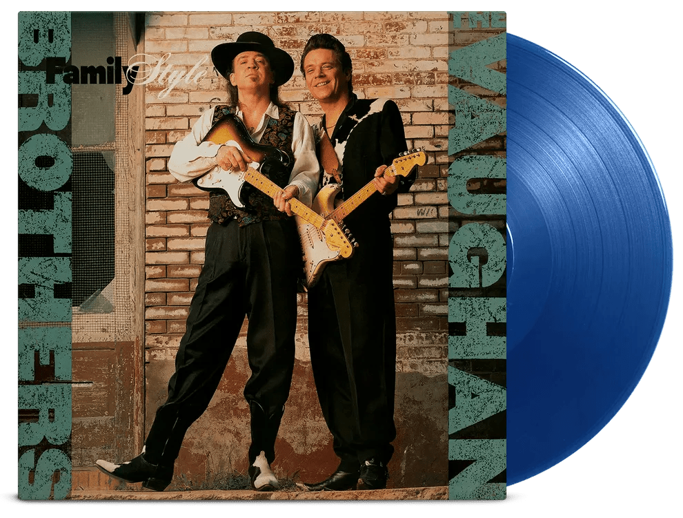 VAUGHAN BROTHERS - Family Style - Translucent Blue Color Vinyl Record rockit-t-shirts.myshopify.com #Indie_Vinyl_Den#