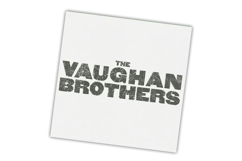 VAUGHAN BROTHERS - Family Style - Translucent Blue Color Vinyl Record rockit-t-shirts.myshopify.com #Indie_Vinyl_Den#