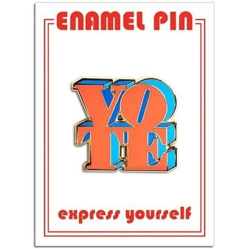 VOTE Enamel Pin