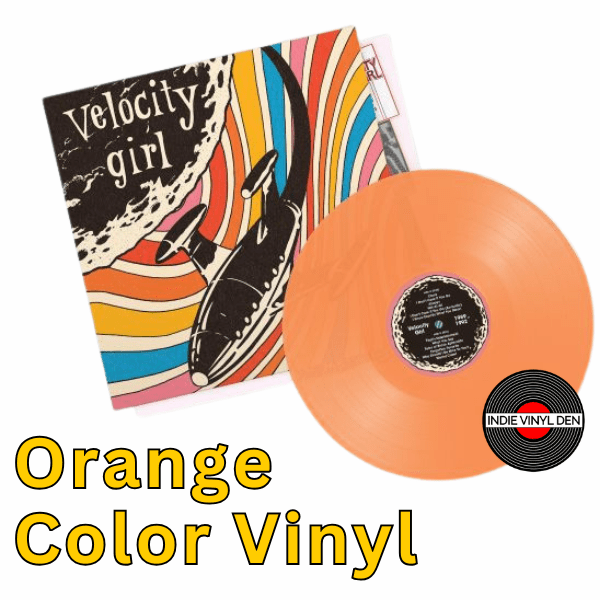 Velocity Girl - 1989-1992 - Transparent Orange Color Vinyl Record