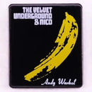 Velvet Underground & Nico Banana- Enamel Pin rockit-t-shirts.myshopify.com #Indie_Vinyl_Den#