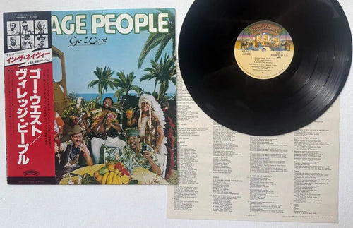 Village People - Go West - Japanese Vintage Vinyl rockit-t-shirts.myshopify.com #Indie_Vinyl_Den#
