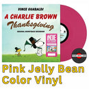 Vince Guaraldi - A Charlie Brown Thanksgiving - Pink Jelly Bean Color Vinyl Record