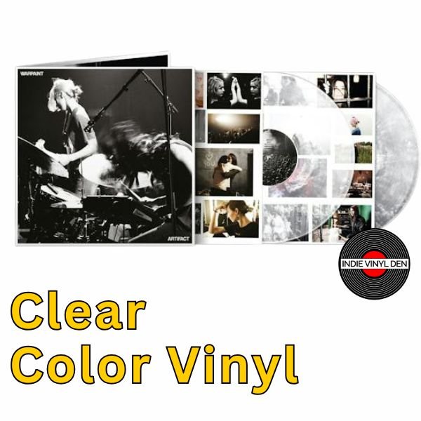 Warpaint - Artifact - Clear Color 2xLP Vinyl Record