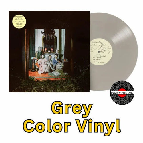 Wednesday - Rat Saw God - Grey Color Vinyl Record rockit-t-shirts.myshopify.com #Indie_Vinyl_Den#