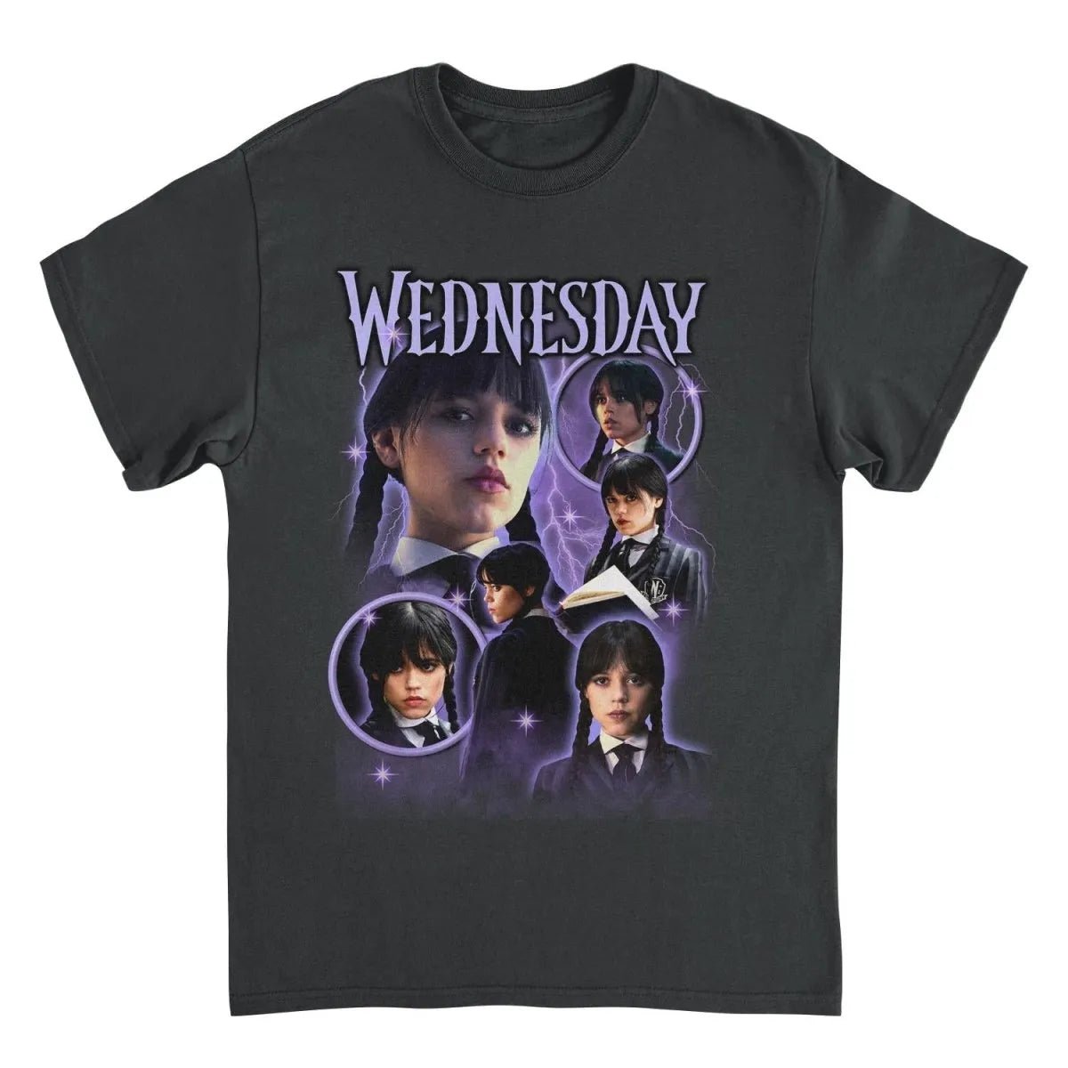 Wednesday Bootleg Black T-Shirt rockit-t-shirts.myshopify.com #Indie_Vinyl_Den#