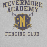 Wednesday Fencing 5 Sport Grey T-Shirt rockit-t-shirts.myshopify.com #Indie_Vinyl_Den#