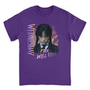 Wednesday Fire V2 Purple T-Shirt rockit-t-shirts.myshopify.com #Indie_Vinyl_Den#