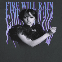 Wednesday Fire Will Rain Dance Black T-Shirt rockit-t-shirts.myshopify.com #Indie_Vinyl_Den#