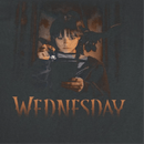 Wednesday Flashlight Black T-Shirt rockit-t-shirts.myshopify.com #Indie_Vinyl_Den#