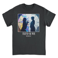 Wednesday Friend or Woe Black T-Shirt rockit-t-shirts.myshopify.com #Indie_Vinyl_Den#