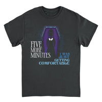 Wednesday Getting Comfortable Black T-Shirt rockit-t-shirts.myshopify.com #Indie_Vinyl_Den#