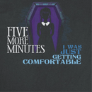 Wednesday Getting Comfortable Black T-Shirt rockit-t-shirts.myshopify.com #Indie_Vinyl_Den#