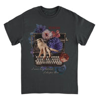 Wednesday Ghost Writer Black T-Shirt rockit-t-shirts.myshopify.com #Indie_Vinyl_Den#